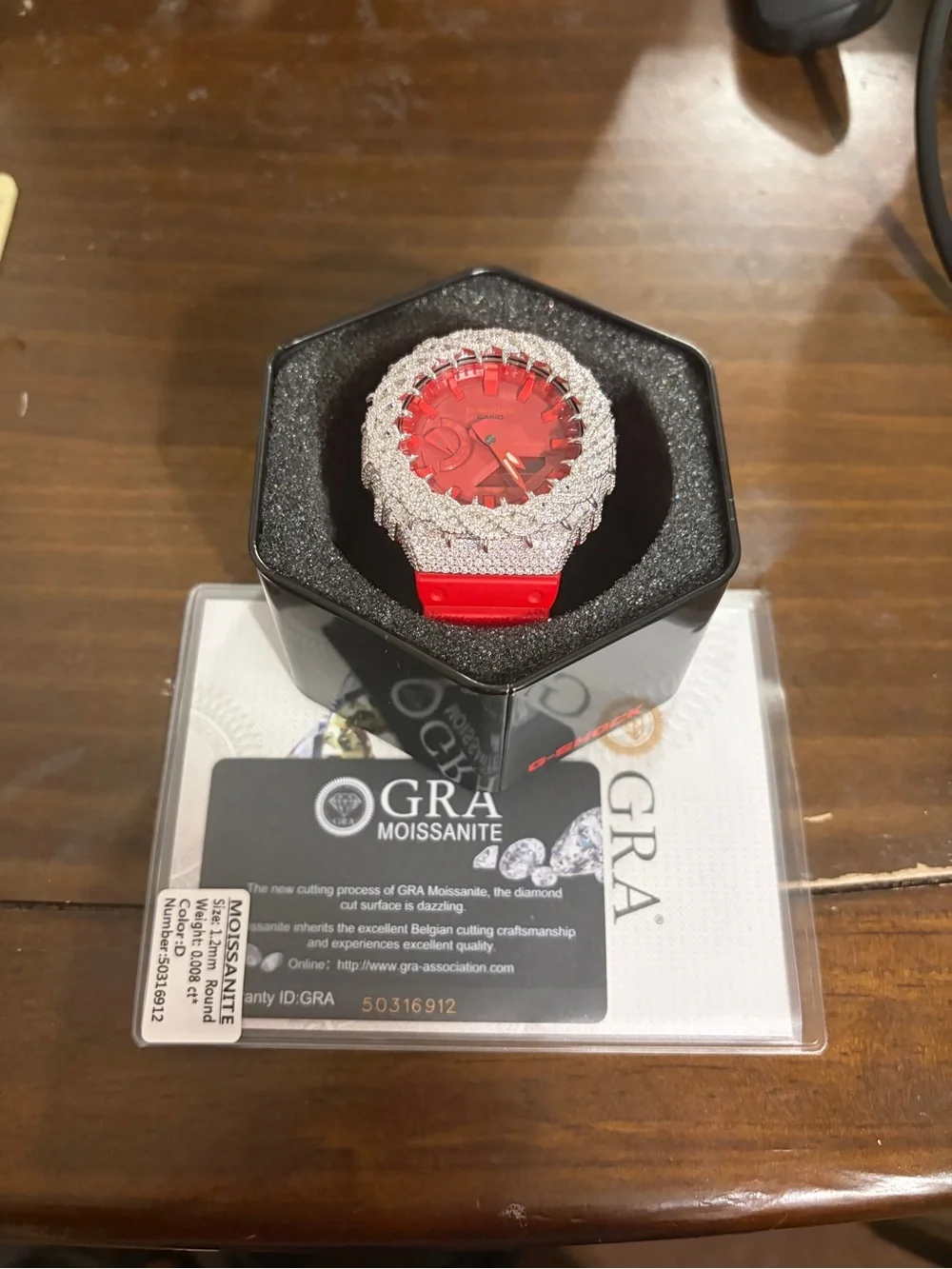 Iced out Gshock